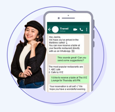 Traveler Experiences with WhatsApp